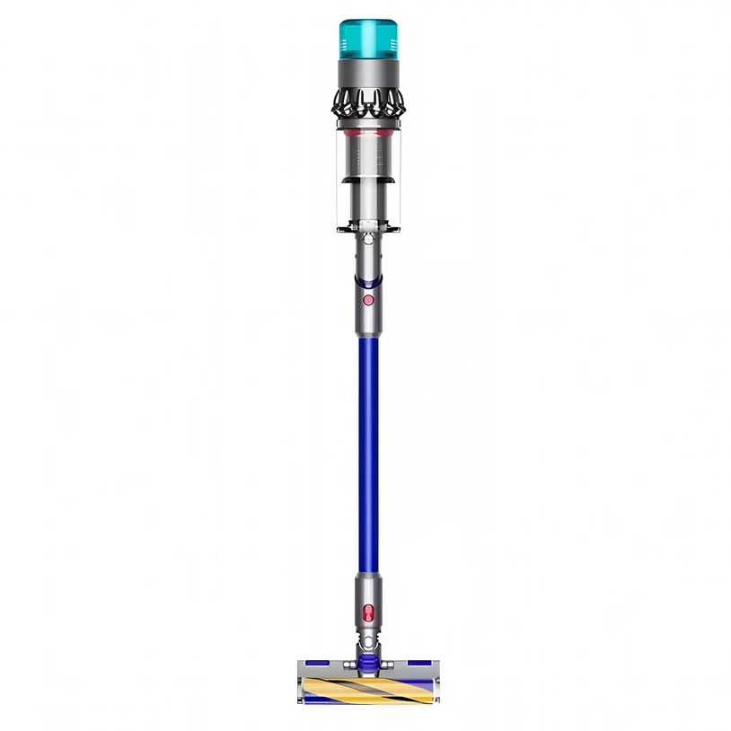 Вертикальный беспроводной пылесос Dyson Gen5 Detect Fluffy (SV23) Nikel/Blue (Вилка CN)