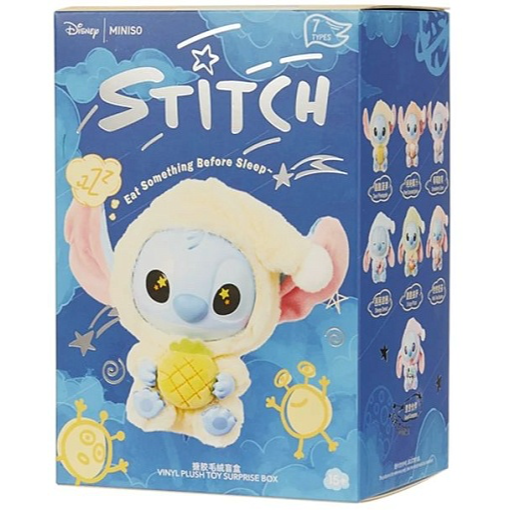 Коллекционная фигурка POP MART Stitch Eat Something Before Sleep