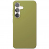 Чехол защитный VLP Aster Case с MagSafe для Samsung Galaxy S25 Зеленый