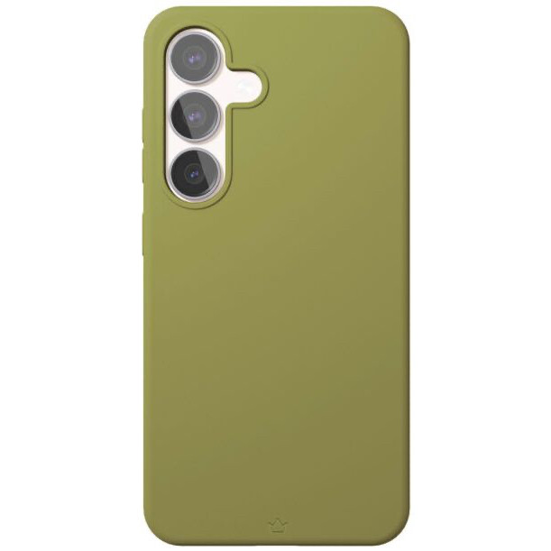 Чехол защитный VLP Aster Case с MagSafe для Samsung Galaxy S25 Зеленый