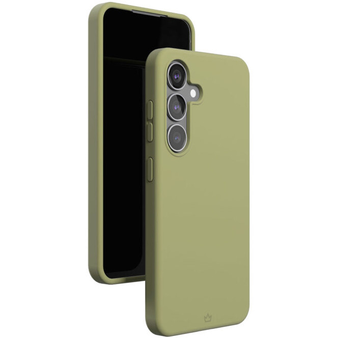 Чехол защитный VLP Aster Case с MagSafe для Samsung Galaxy S25 Зеленый