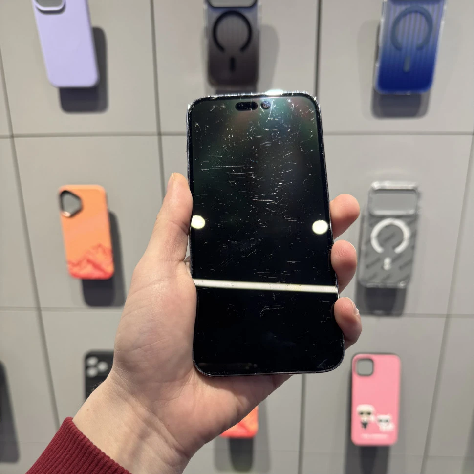 Смарфтон Apple iPhone 14 Pro Max 128GB Фиолетовый (Deep Purple) (Б/У)