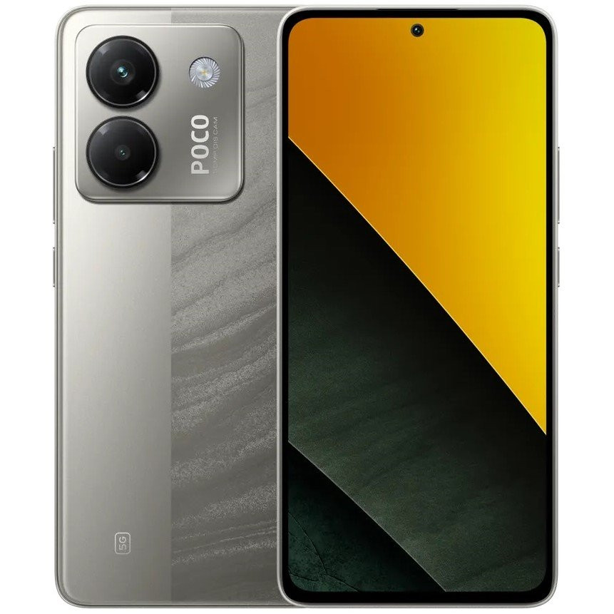 Смартфон Xiaomi POCO M7 Pro 5G 12/256GB Серебро (Silver)