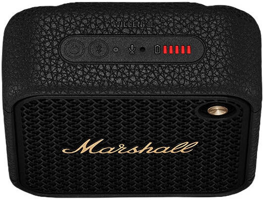 Портативная акустика Marshall Willen II Черный (Black & Brass)