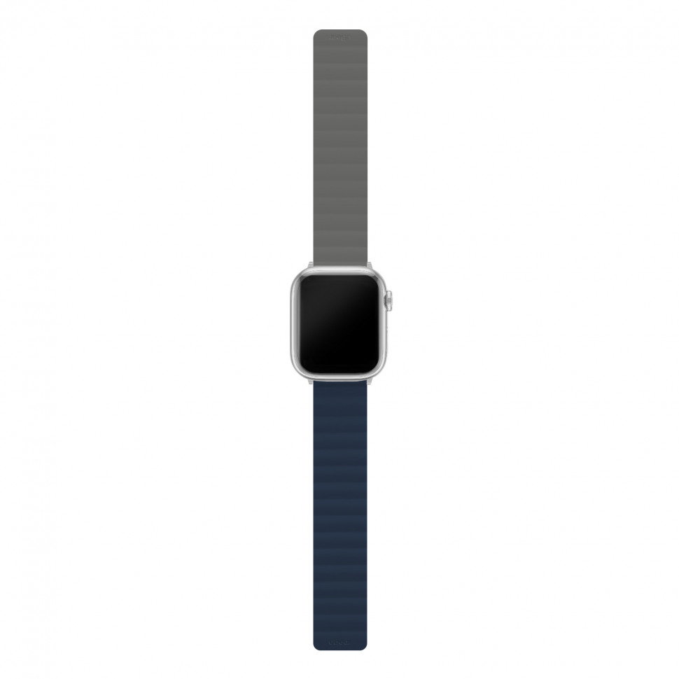 Ремешок uBear Mode для Apple Watch 44/45/46/49mm (M/L) Синий/Серый