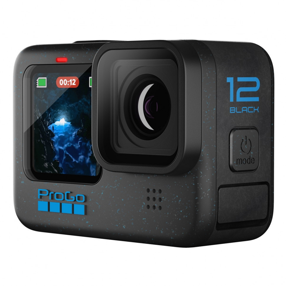 Экшн-камера ProGo HERO12 Черный (Black)